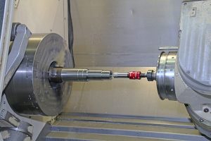 CNC machining with lathe